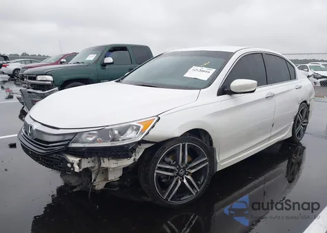 2016 Honda Accord Sport from USA, damaged, VIN 1HGCR2F53GA101945